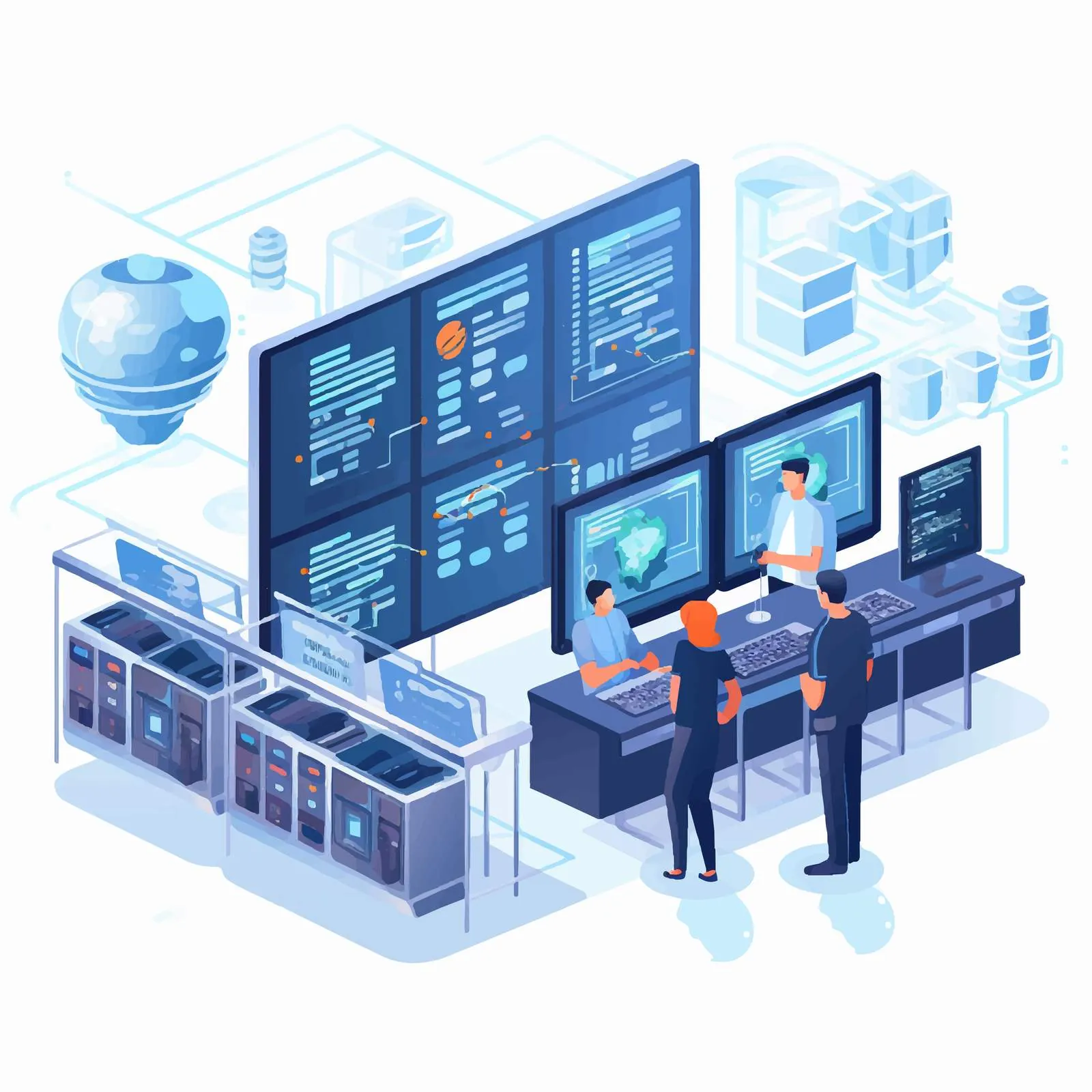 Big Data Management on Multiple Screens – free it solutions image from Dotvec