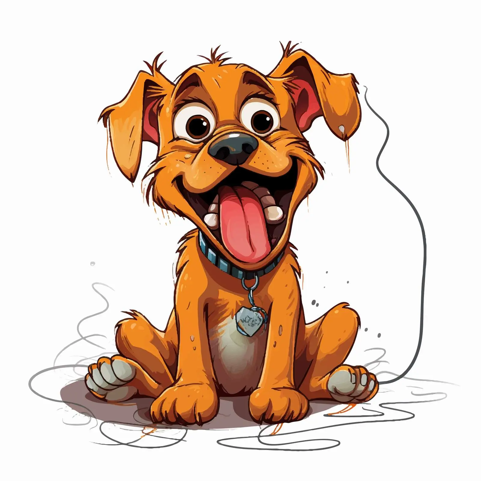 Naughty Puppy Chewing Wires - Funny Dog Moment – free chewing image from Dotvec