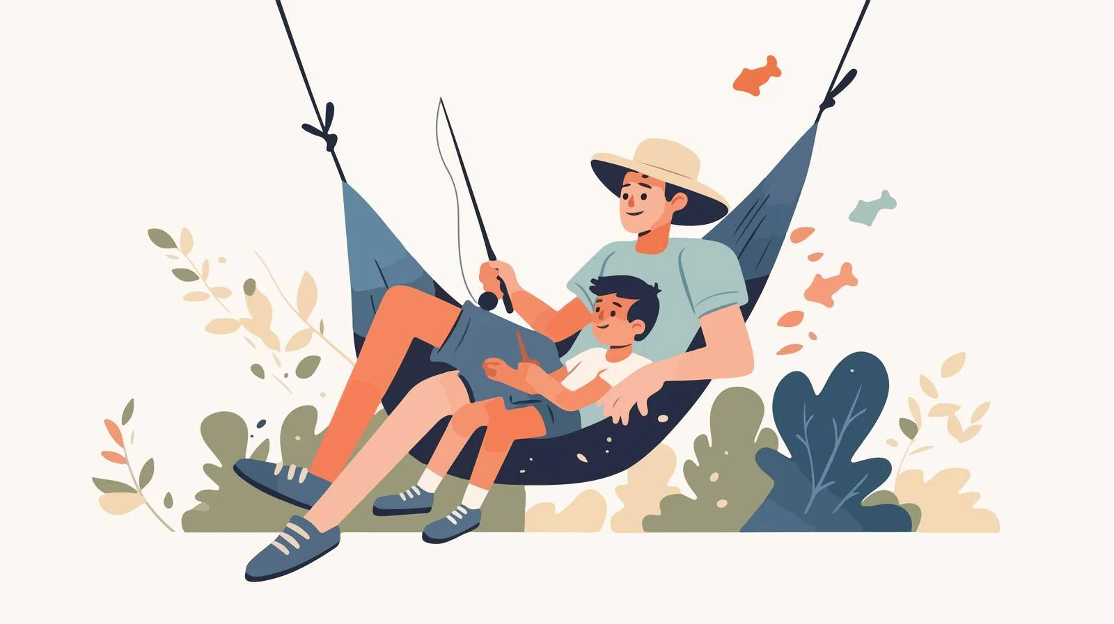 Heartwarming Father-Son Bonding Moment — free download from Dotvec