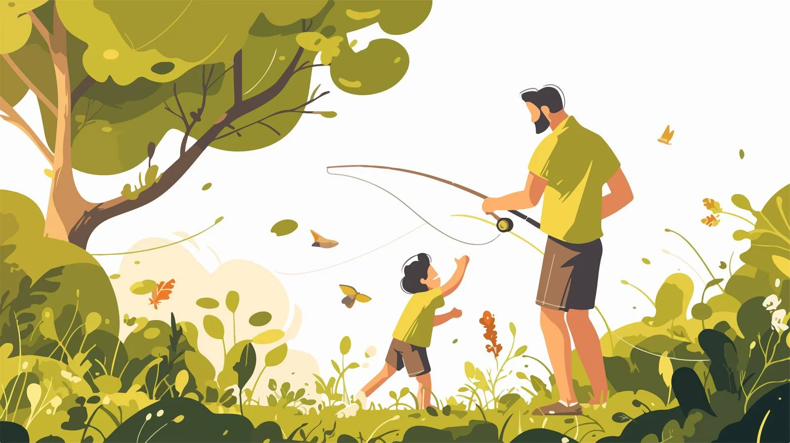 Lovely Father-Son Bonding Moments — free download from Dotvec
