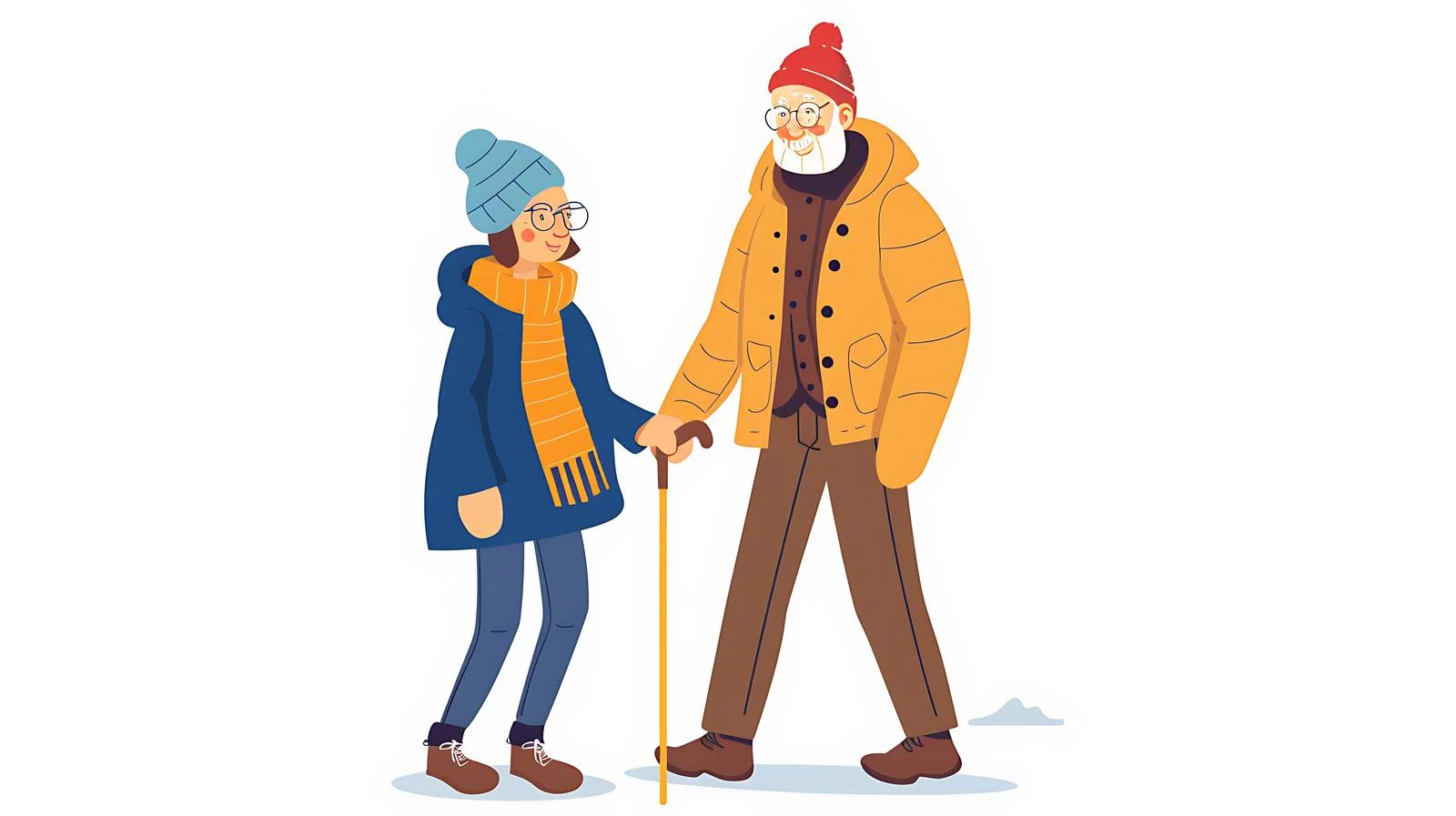 Family bond during a leisurely walk — free download from Dotvec