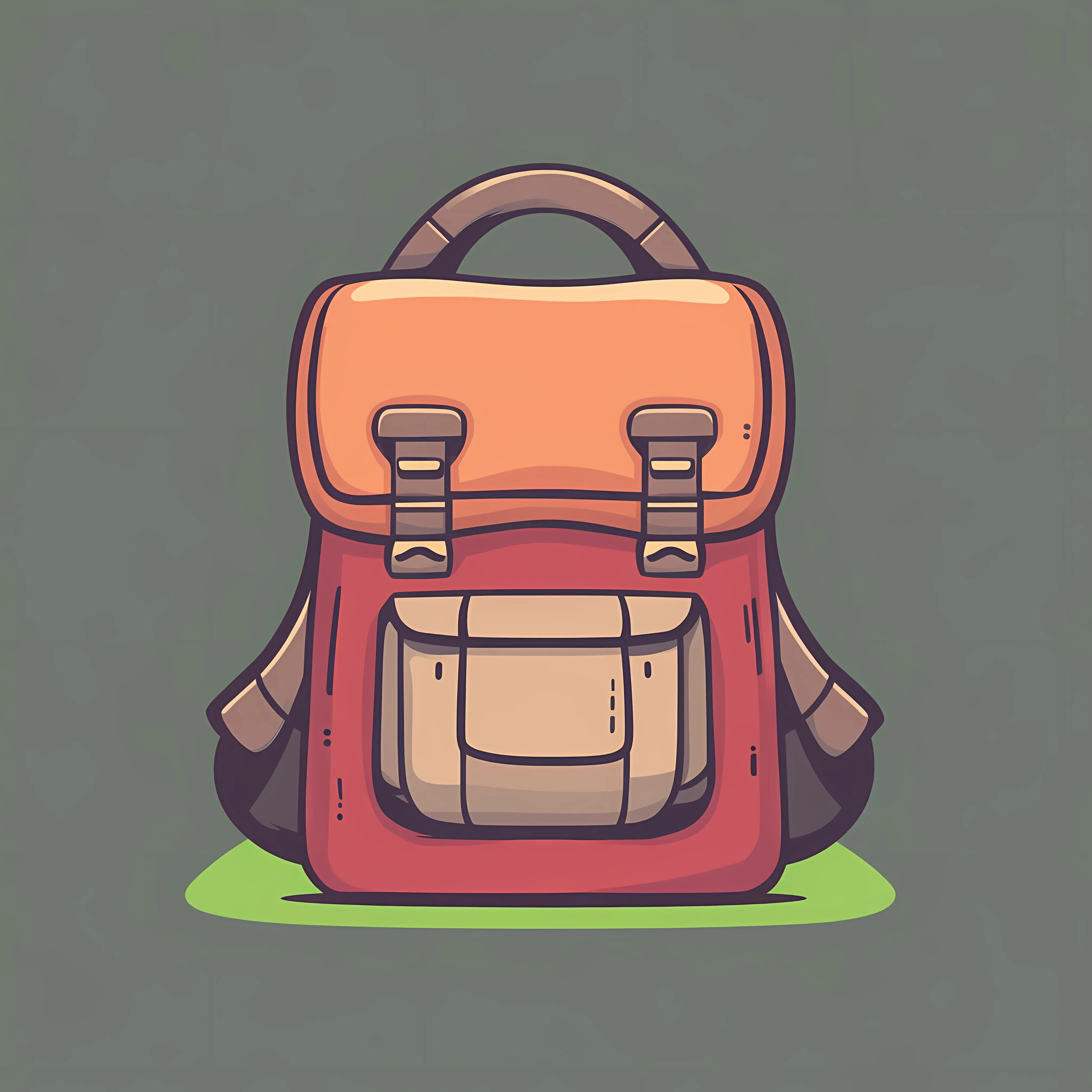 Adventure Backpack for Exploration Illustration — free download from Dotvec