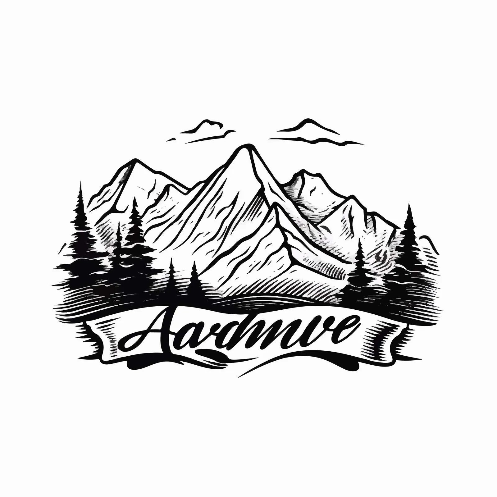 Elegant Handwritten Adventure Cursive Typography Vector — free download from Dotvec