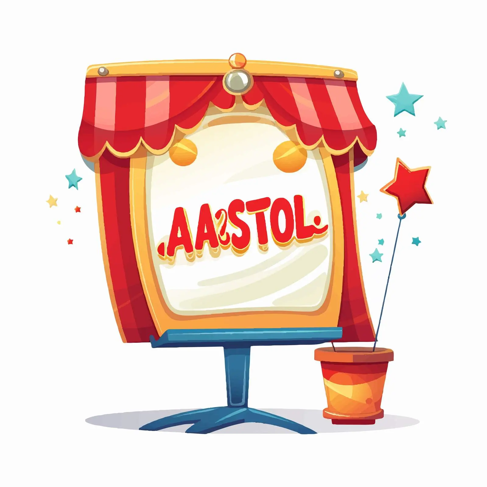 Cartoon Vector Illustration for Advertisement — free download from Dotvec