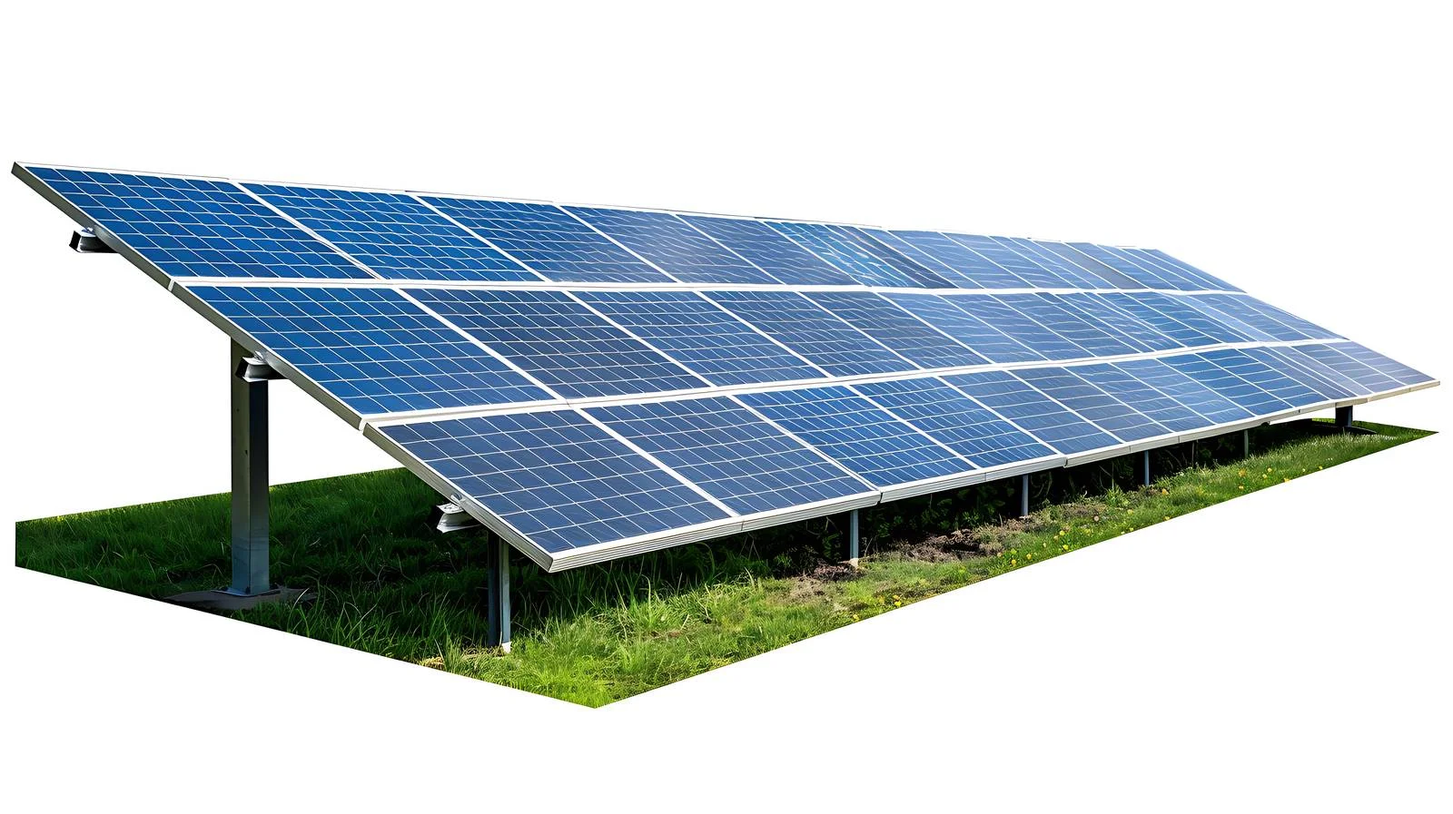 Elevated New Energy Solar Power Plant — free download from Dotvec