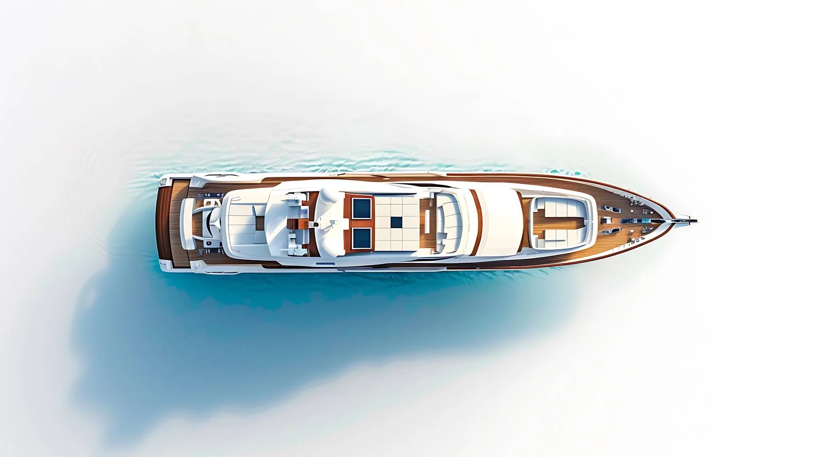 Luxury Yacht Aerial Drone View — free download from Dotvec
