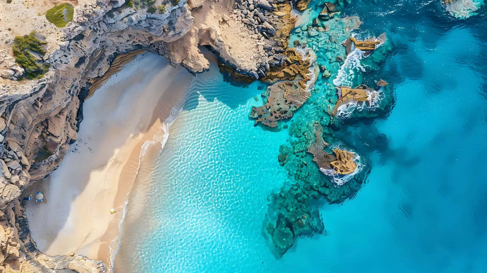 Seitan Limania Drone Aerial View — free download from Dotvec