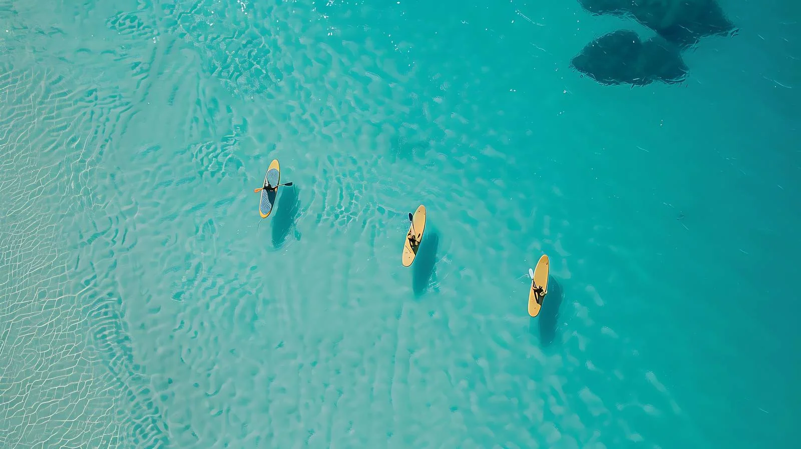 Aerial Perspective Stand Up Paddling Practice — free download from Dotvec