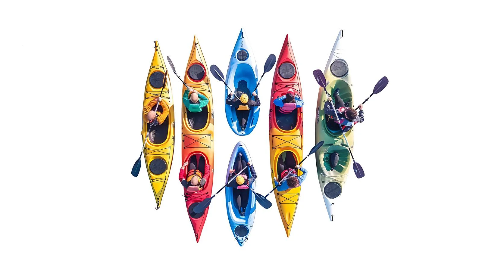 Aerial Kayaking on Vuoksi River — free download from Dotvec