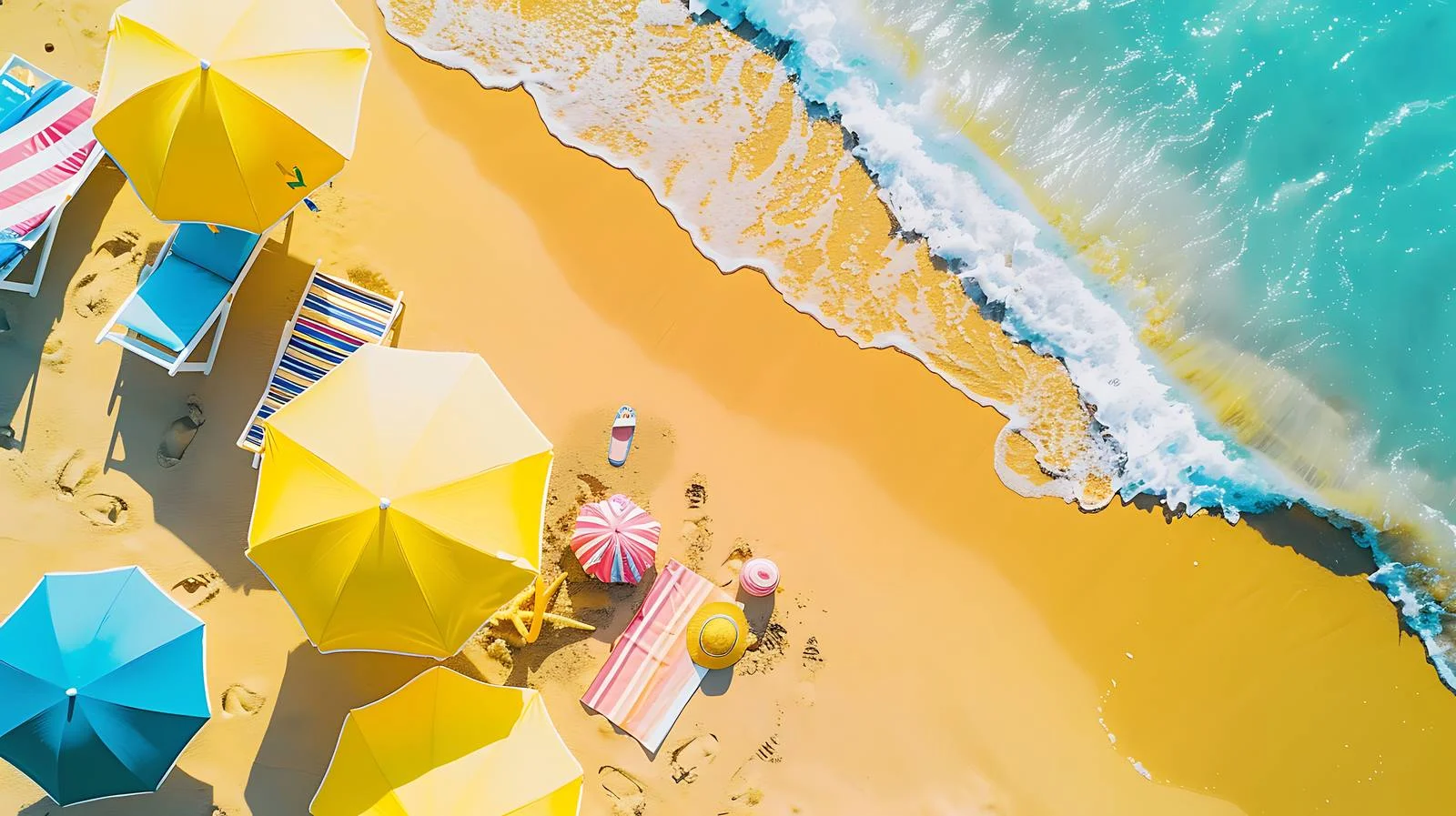 Serene Beach Scene — free download from Dotvec