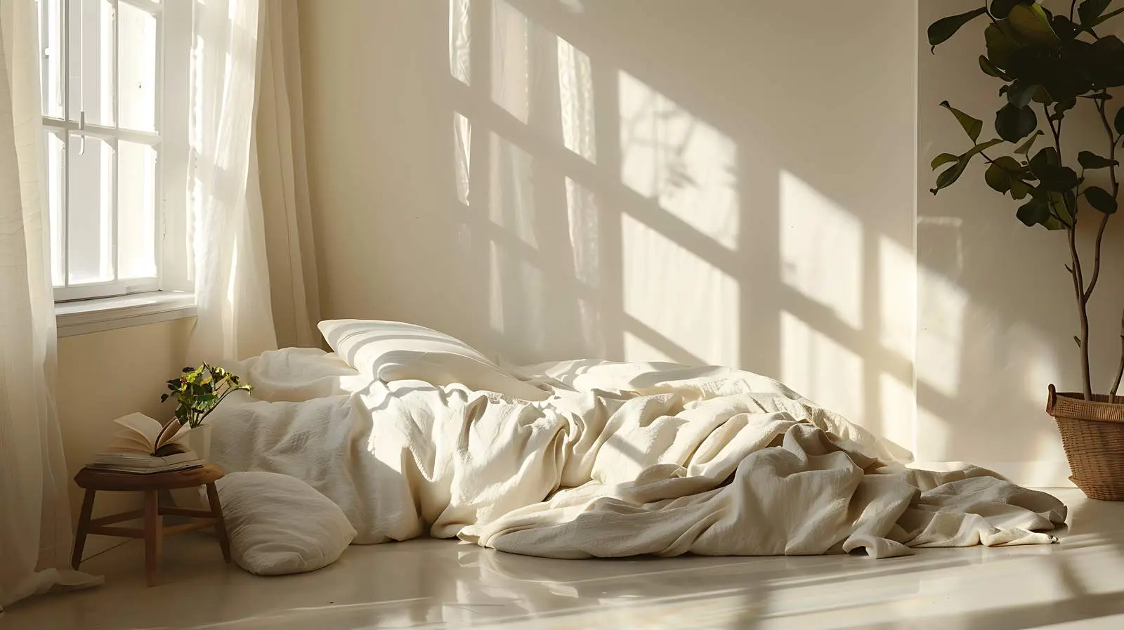 Serene Scandinavian Bedroom Interior Design — free download from Dotvec