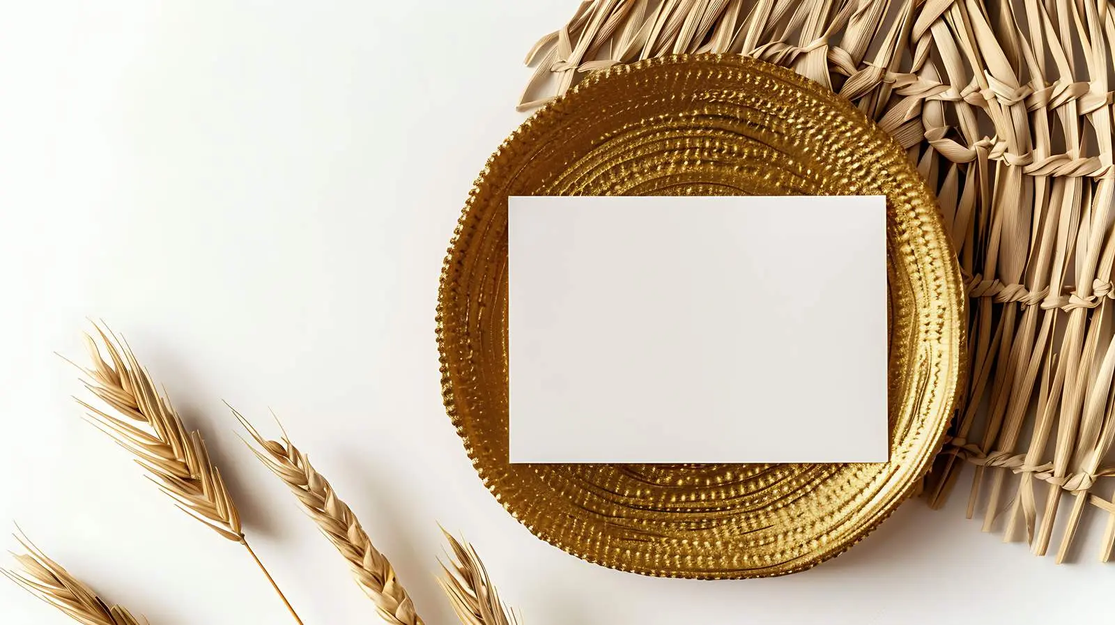 Aesthetic Bohemian Wedding Invitation Template Card — free download from Dotvec