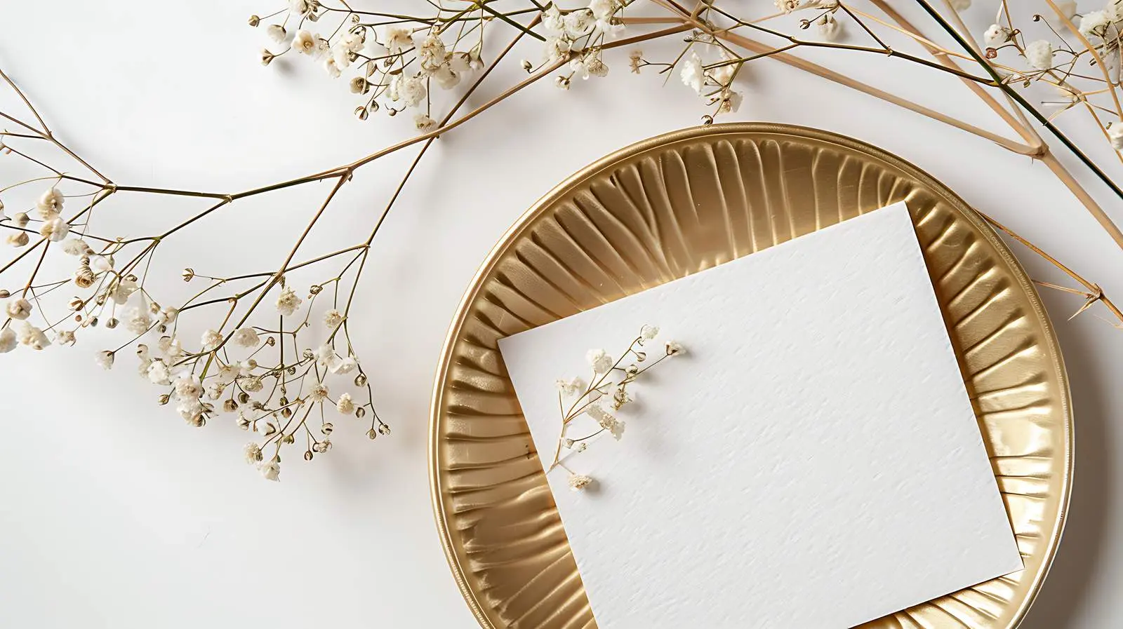 Aesthetic Bohemian Wedding Invitation Card Template — free download from Dotvec