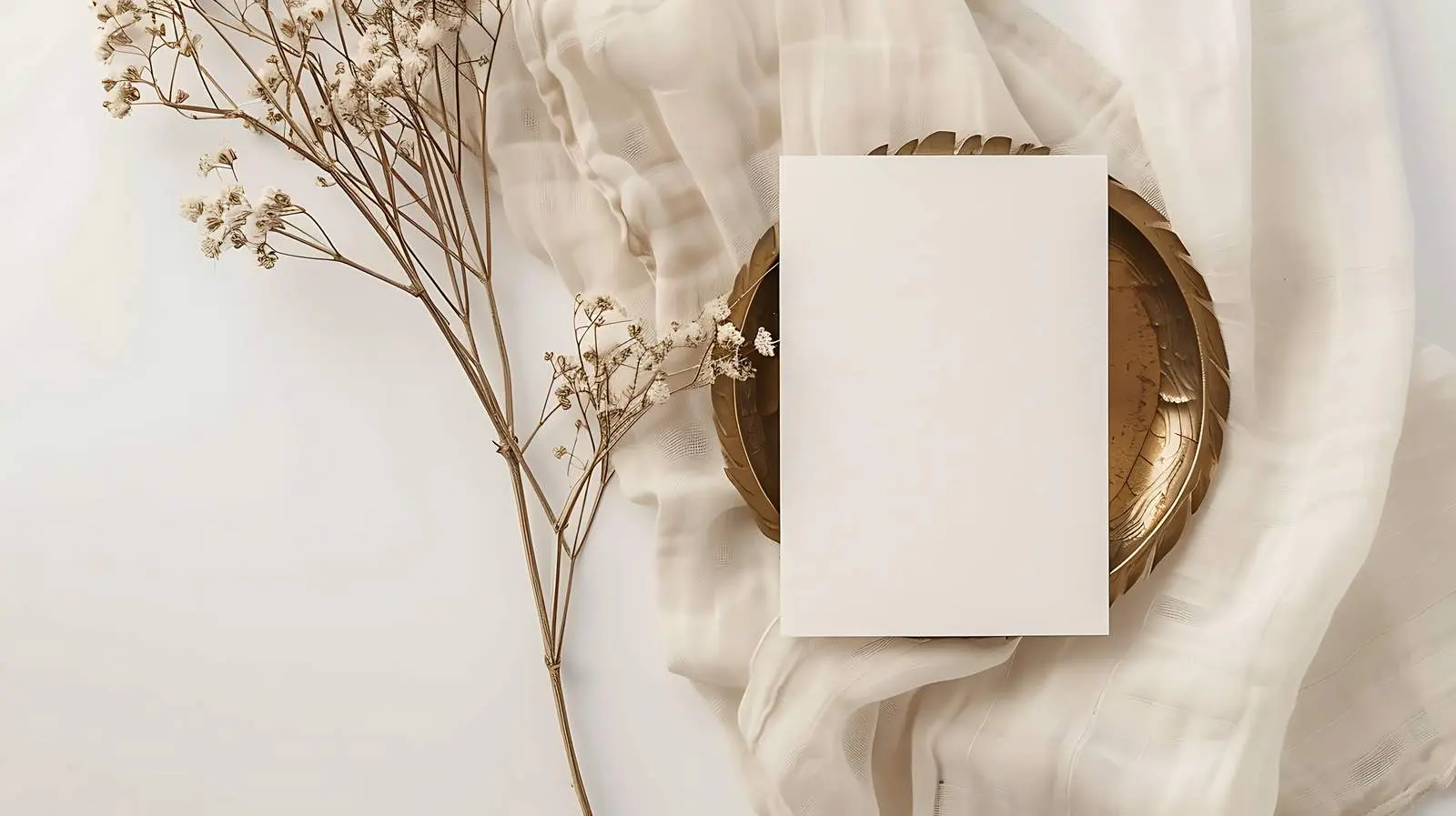 Bohemian Wedding Invitation Card Template — free download from Dotvec