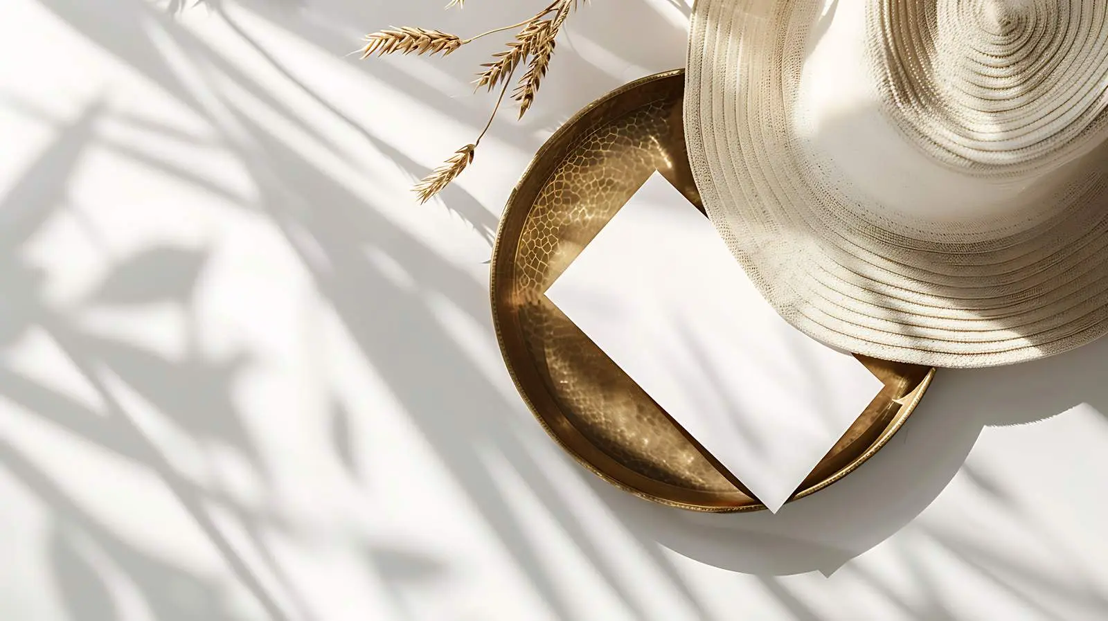 Aesthetic Bohemian Wedding Invitation Card Template — free download from Dotvec