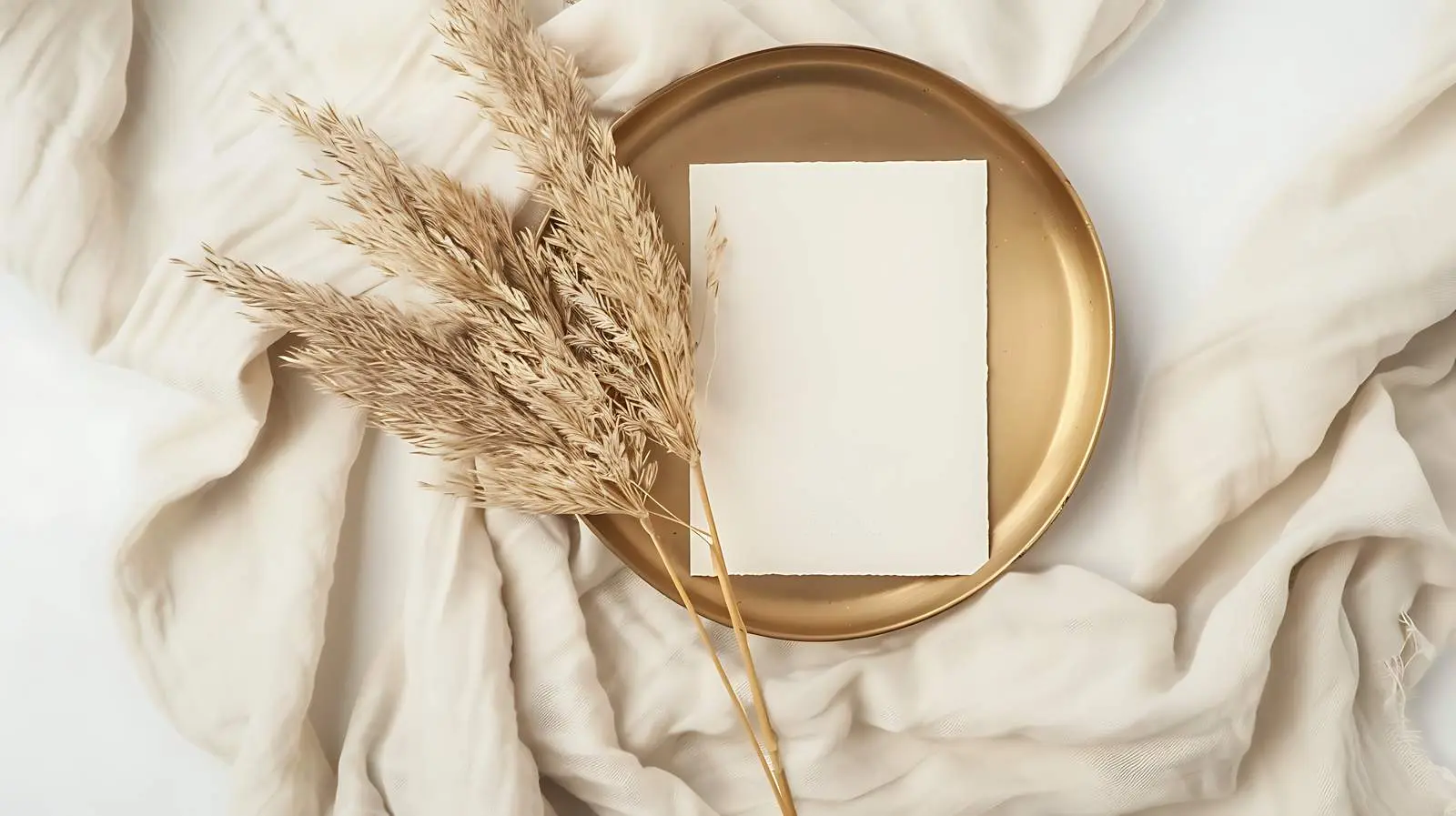 Bohemian Wedding Invitation Card Template — free download from Dotvec