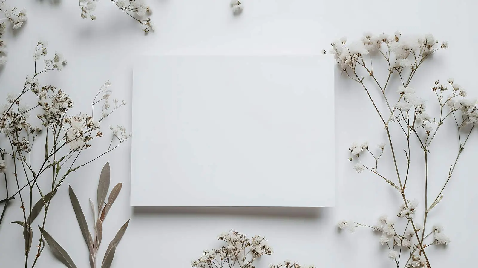 Aesthetic Branding Invitation Card Template Blank Paper — free download from Dotvec