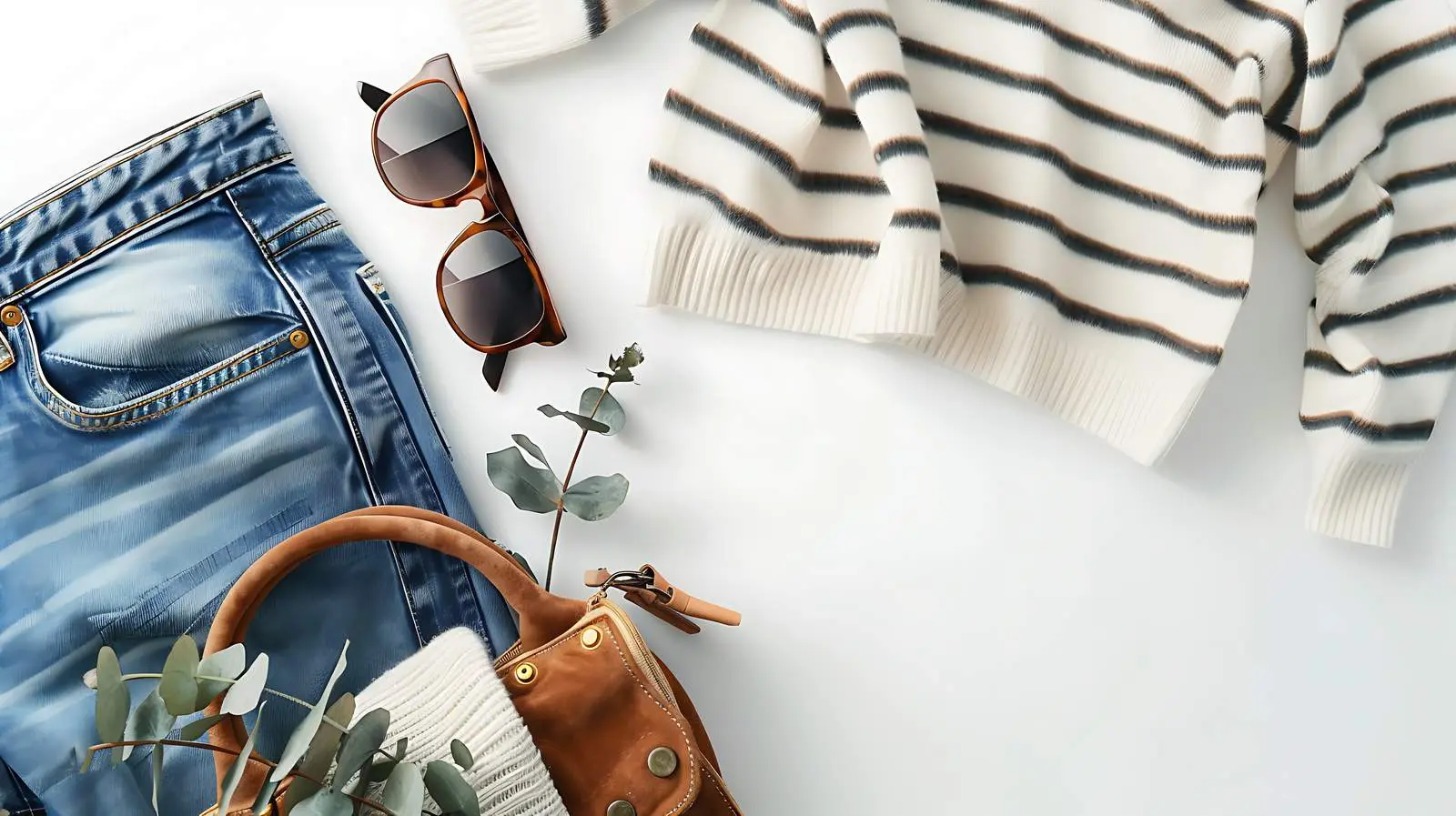 Aesthetic Casual Fashion with Female Clothing Display — free download from Dotvec