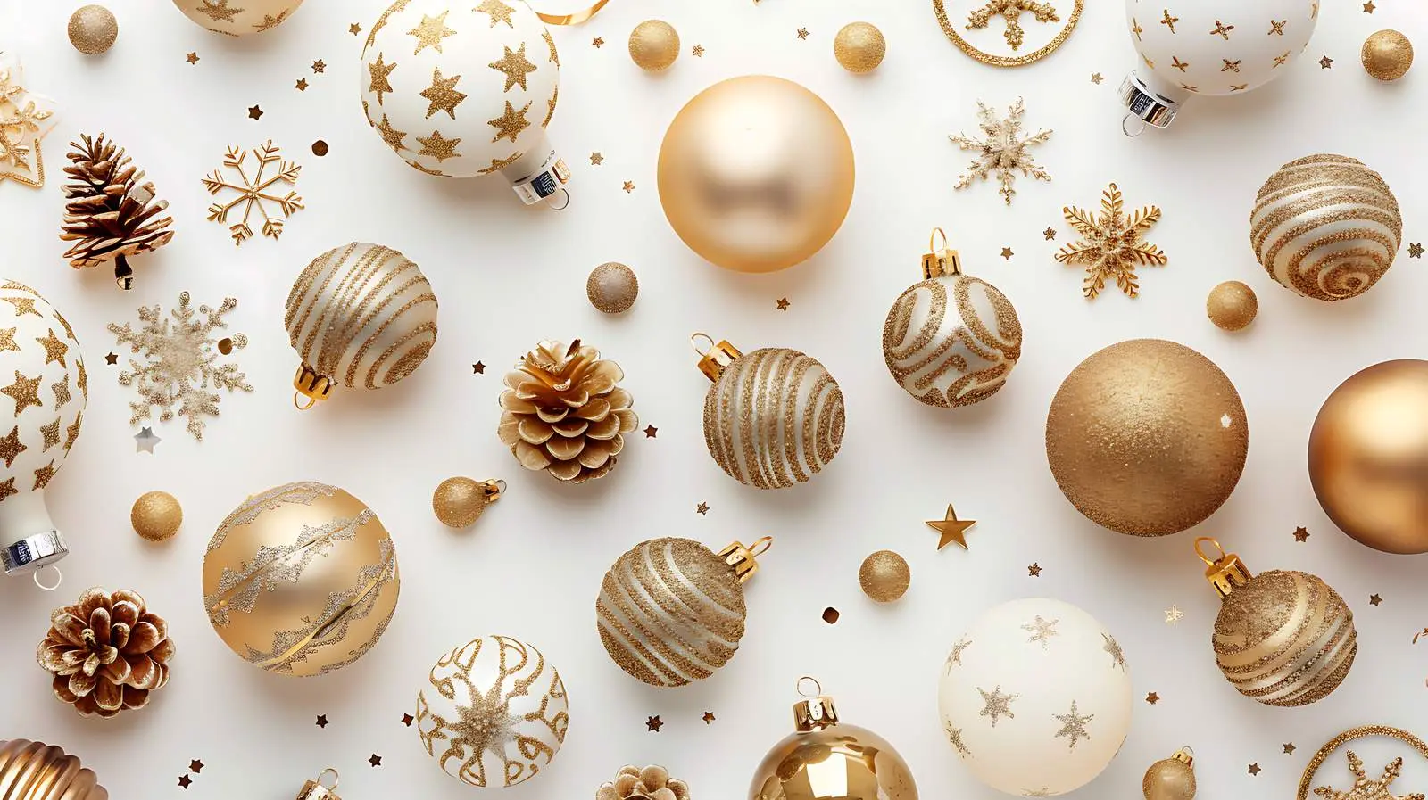 Creative Arrangement of Colorful Christmas Balls — free download from Dotvec