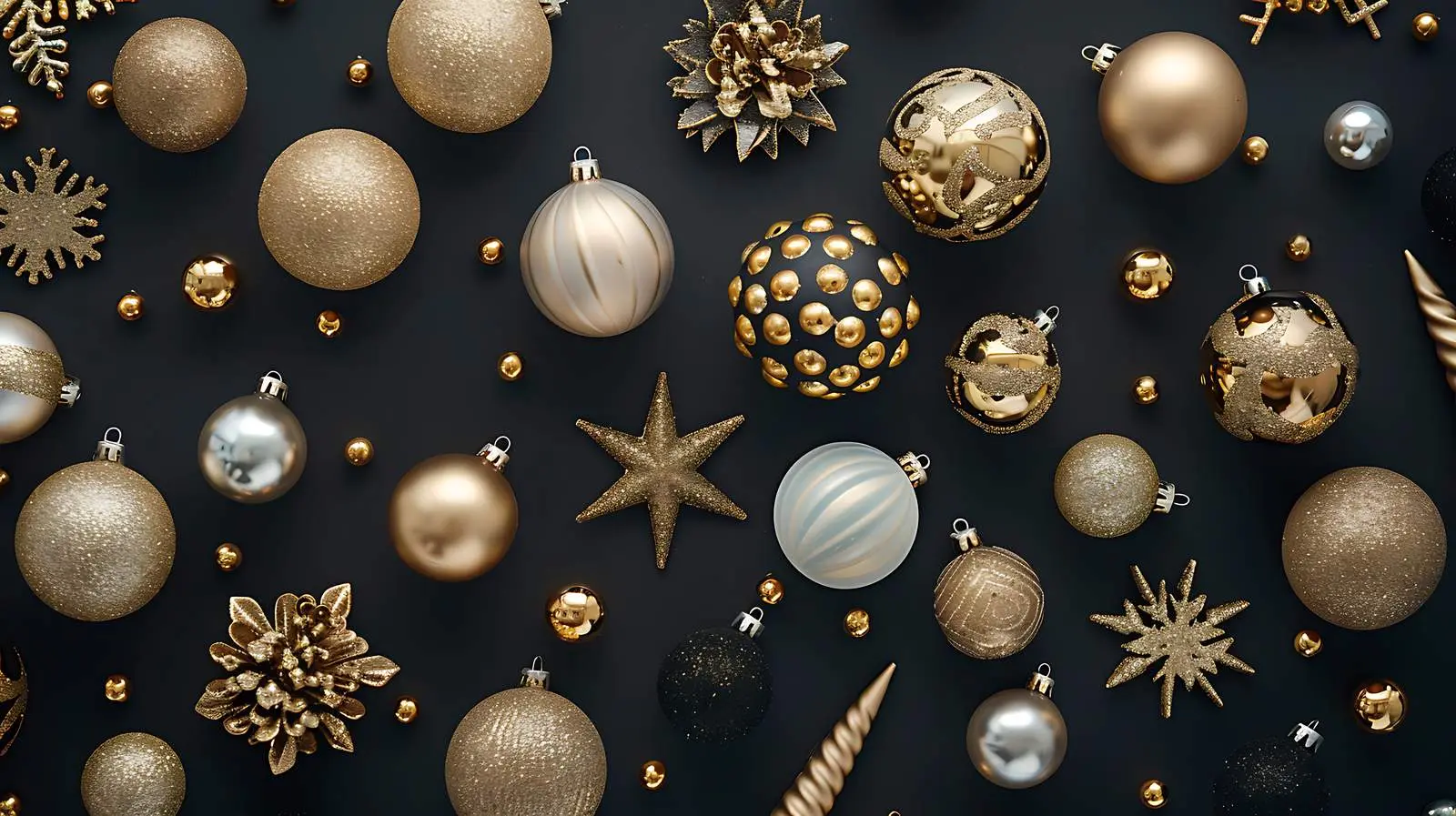 Creative Colorful Arrangement of Golden Beige Decor — free download from Dotvec