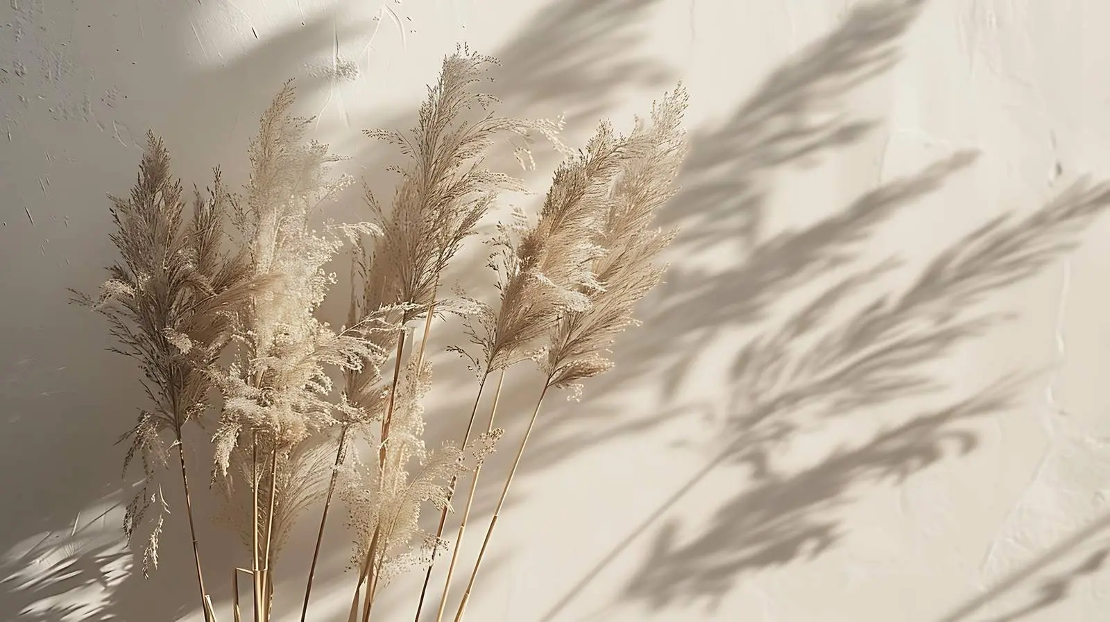 Minimalist Aesthetic of Dried Beige Grass — free download from Dotvec