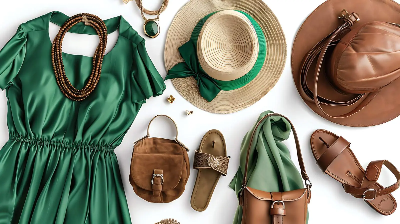 Aesthetic Fashion Arrangement with Women's Apparel — free download from Dotvec