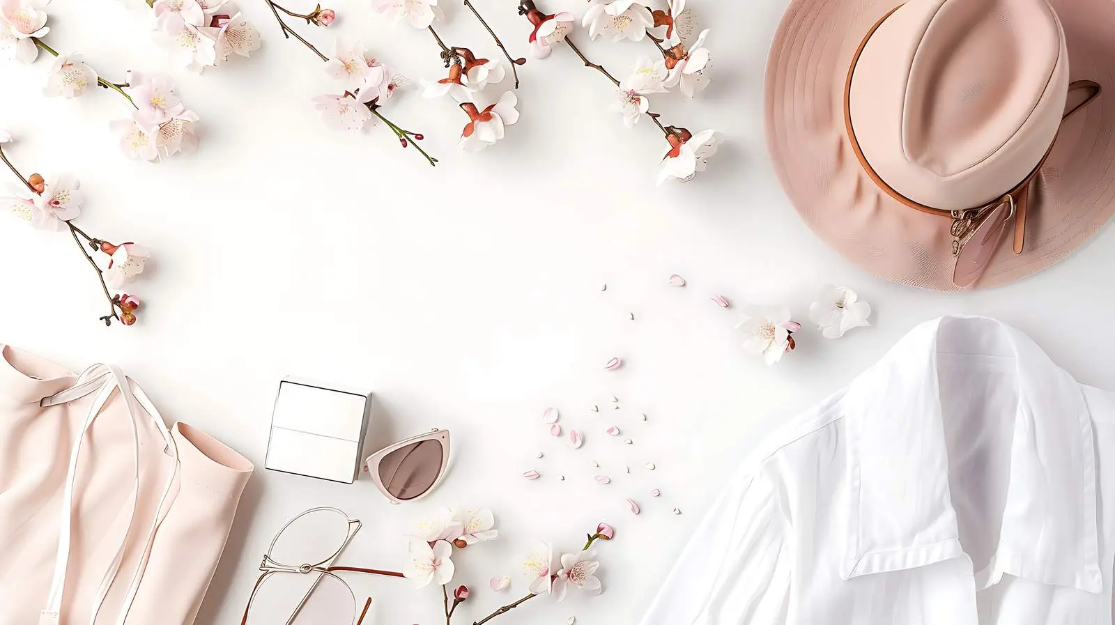 Aesthetic Fashion Composition with Female Clothing – free fashion shoot image from Dotvec