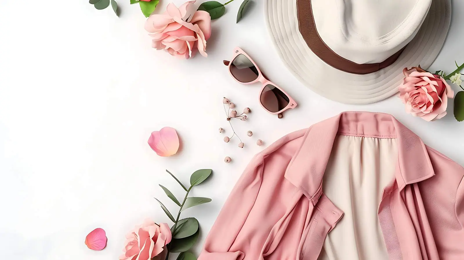 Aesthetic Fashion Composition with Women's Clothing – free model image from Dotvec