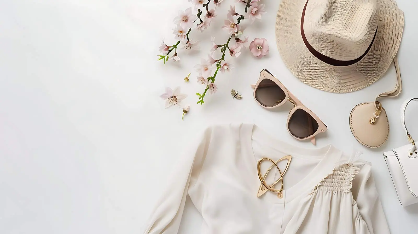 Aesthetic Fashion Composition with Women's Clothes – free model image from Dotvec