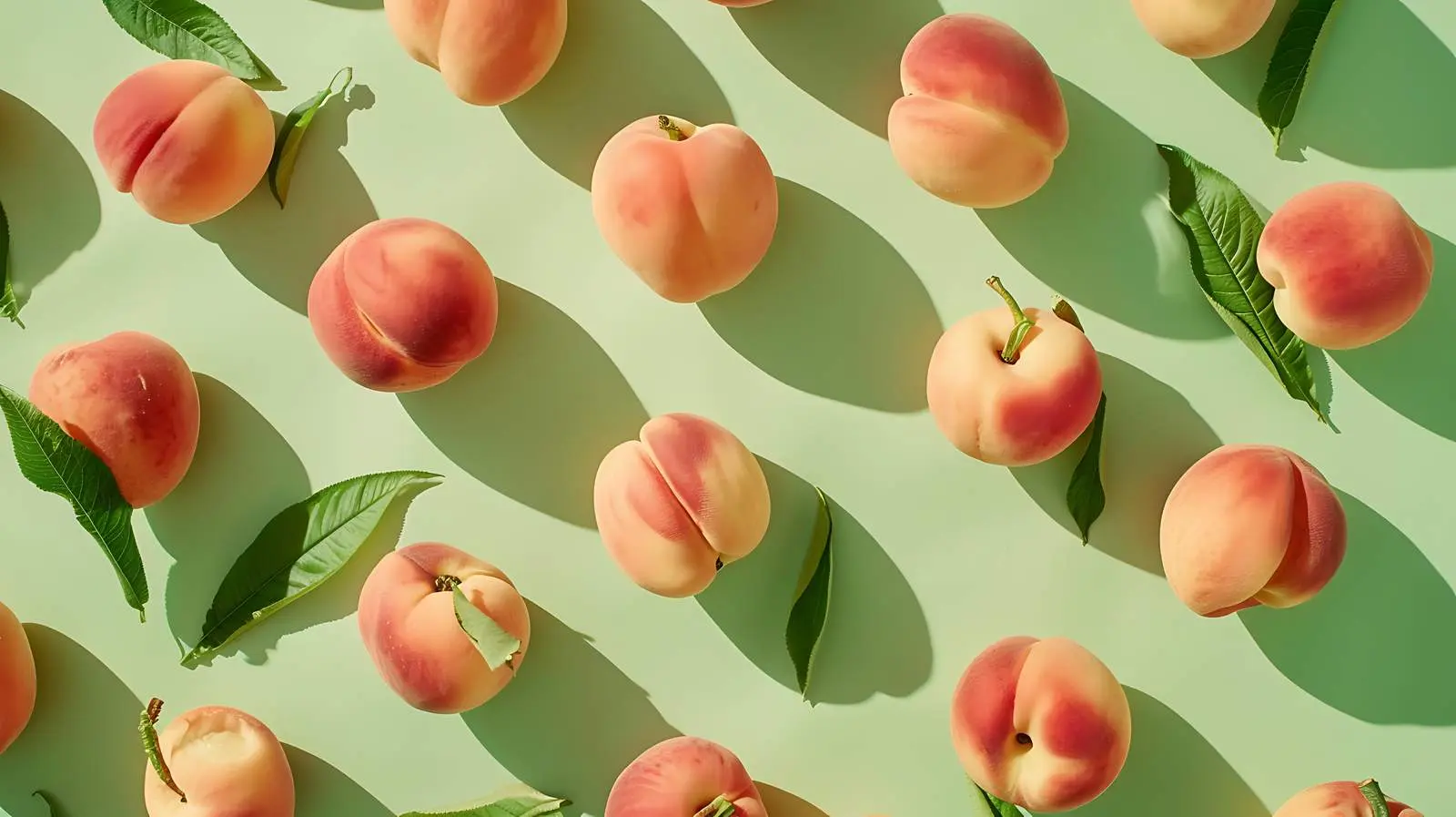 Aesthetic Flat Lay Fruit Background Composition — free download from Dotvec