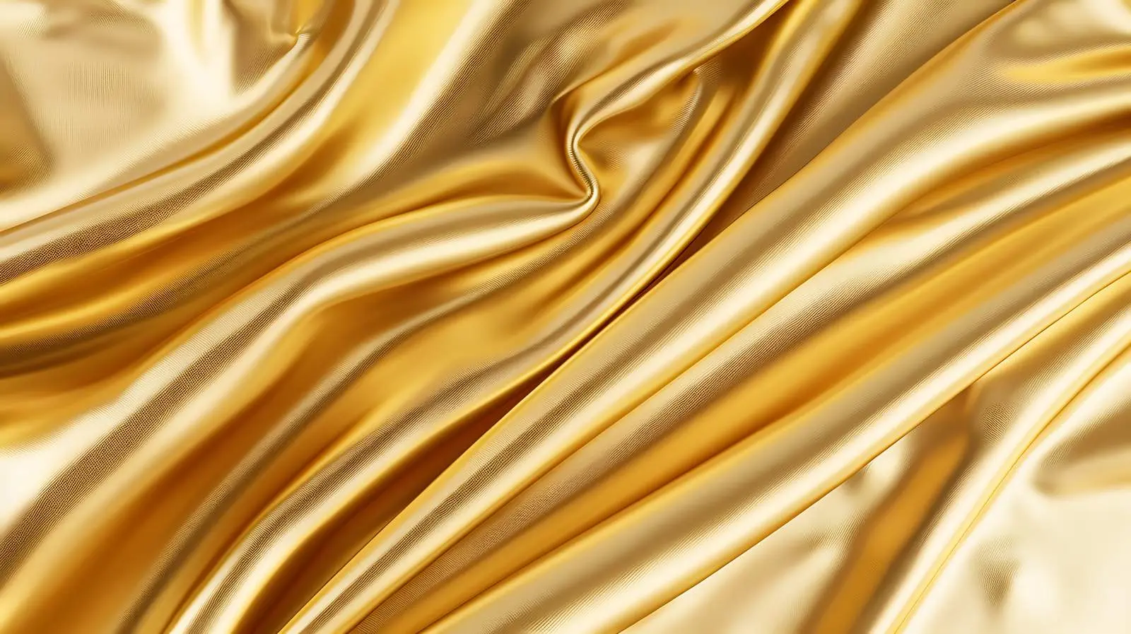 Luxury Satin Fabric Texture in Gold Glossy Finish – free glamorous image from Dotvec