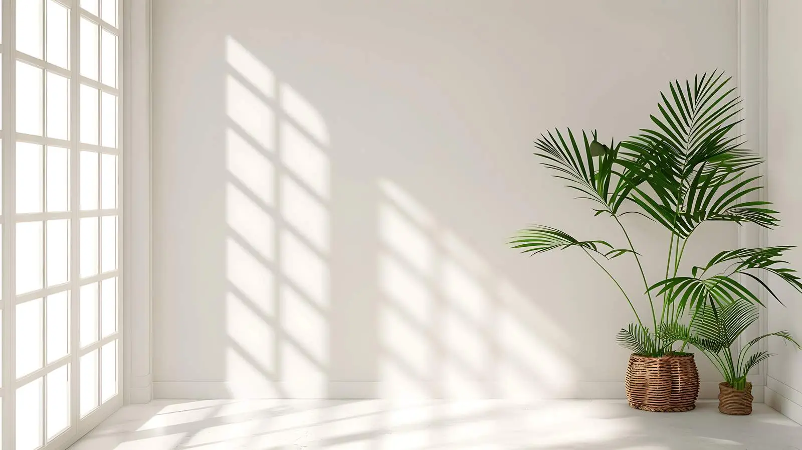 Aesthetic Home Interior with Tropical Plants — free download from Dotvec