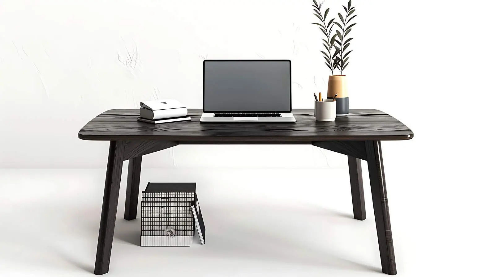 Aesthetic Home Office Workspace with Laptop – free professional setup image from Dotvec