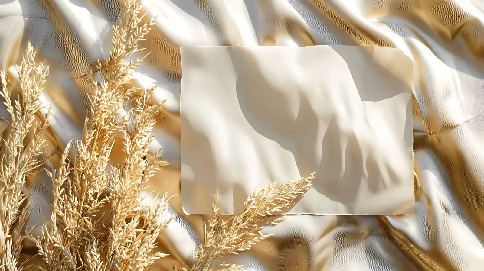 Aesthetic Luxury Bohemian Dried Grass Composition — free download from Dotvec