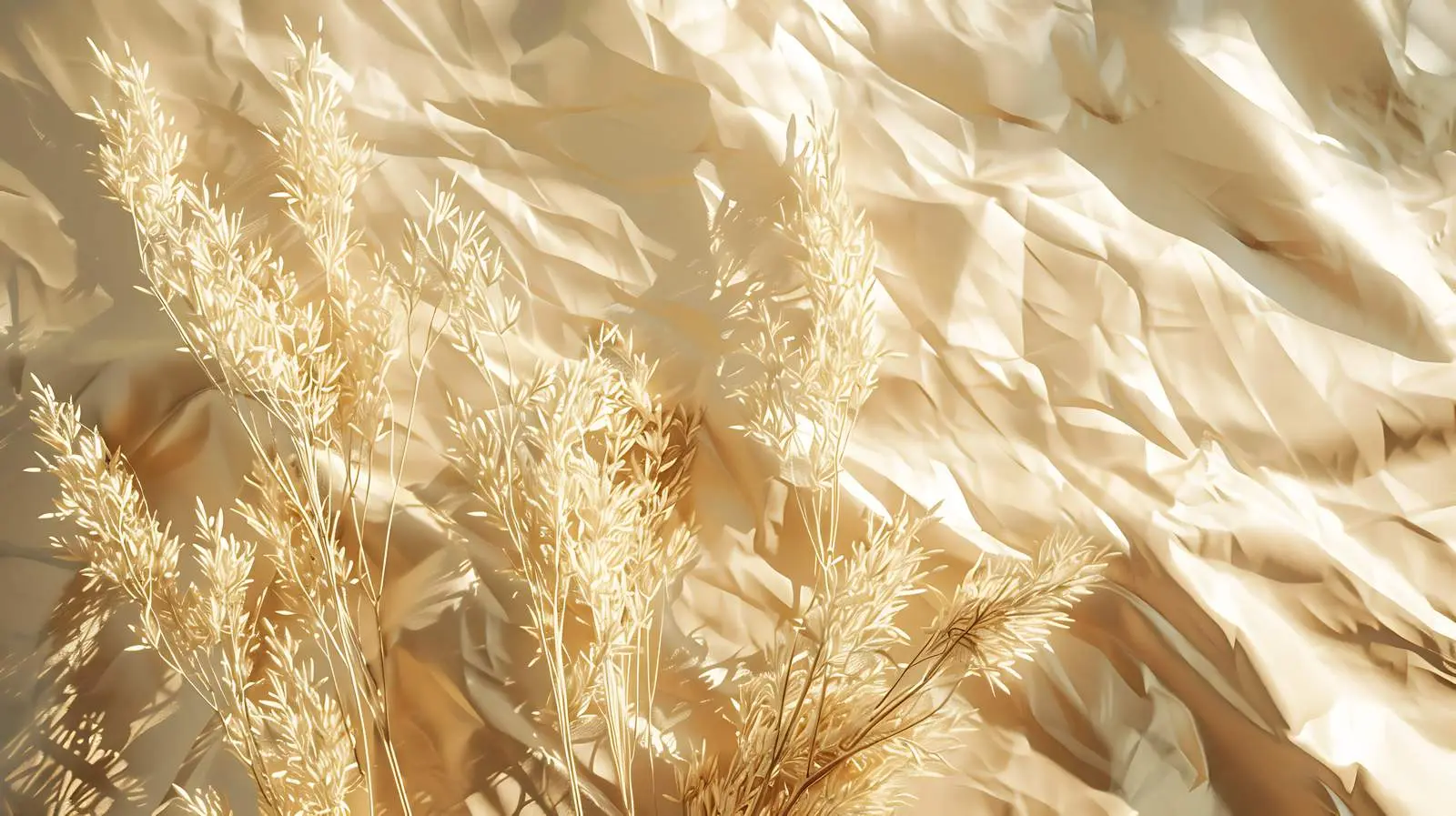 Luxury Bohemian Branding with Dried Grass Composition — free download from Dotvec