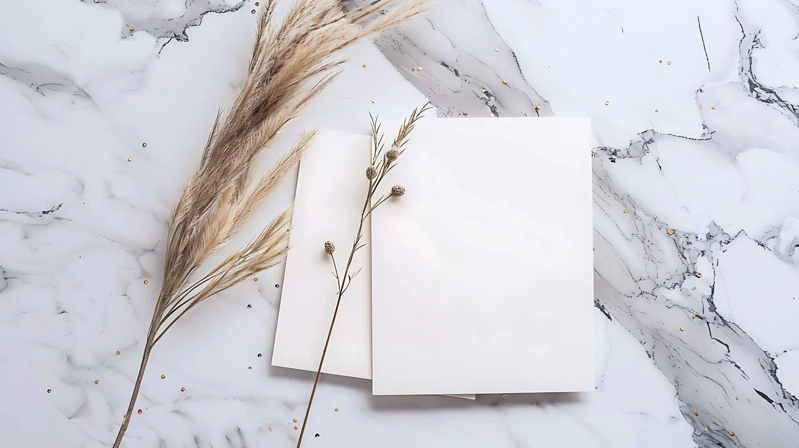 Luxury Bohemian Branding Invitation Card Template — free download from Dotvec