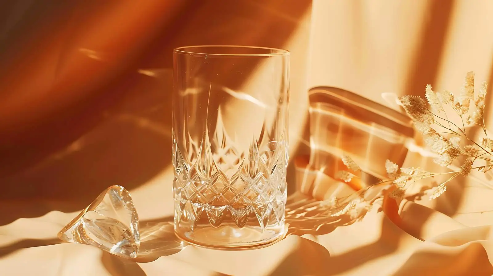 Luxury Bohemian Crystal Glass Vase Aesthetic — free download from Dotvec