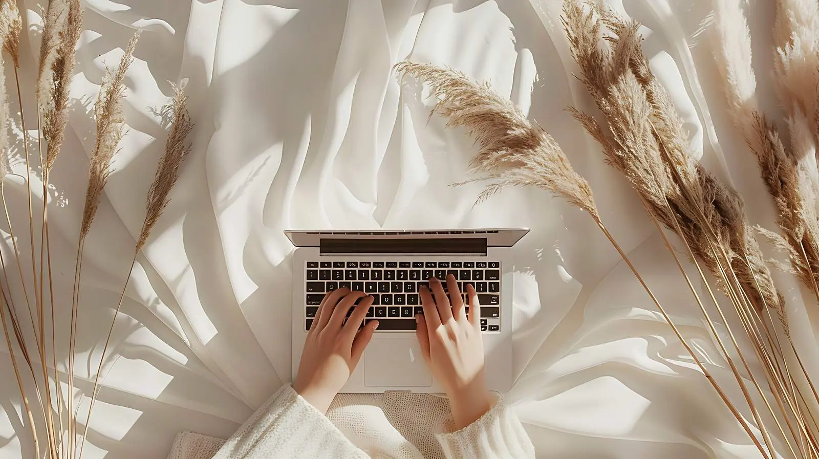 Luxury Bohemian Minimalist Home Office Design — free download from Dotvec