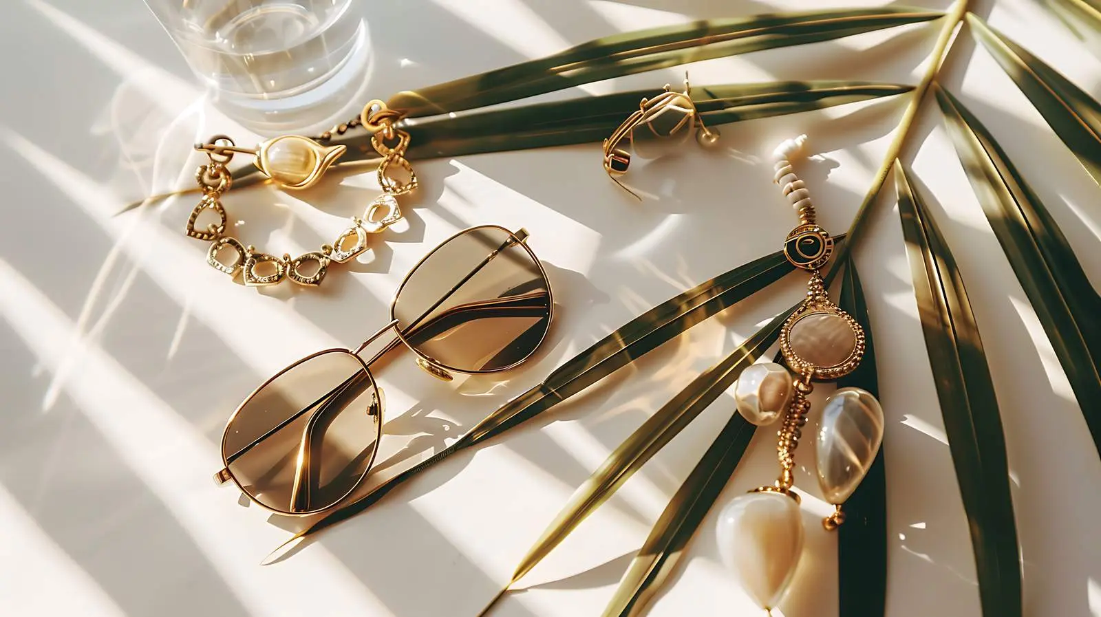 Aesthetic Luxury Jewelry and Accessories Composition — free download from Dotvec