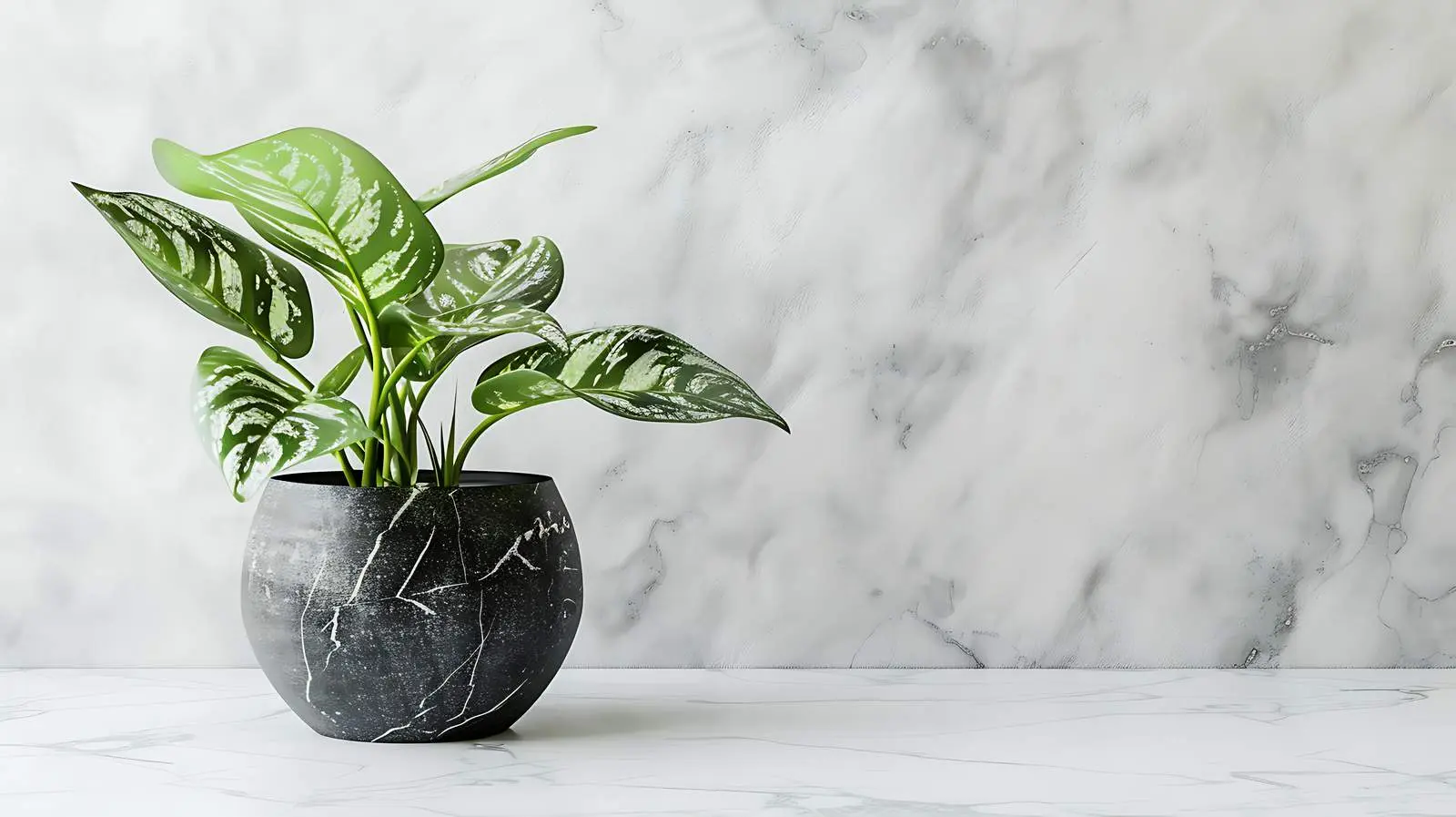 Aesthetic Minimalist Interior with Home Plant – free minimalist home image from Dotvec