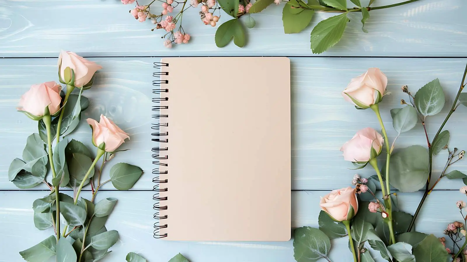 Aesthetic Minimalist Notebook Paper Concept — free download from Dotvec