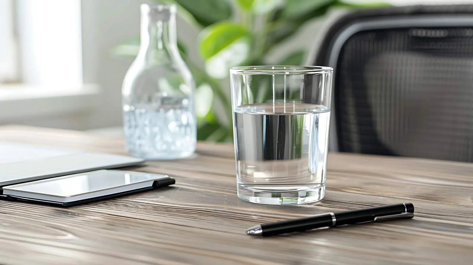 Minimalist Home Office Desk Workspace Design — free download from Dotvec