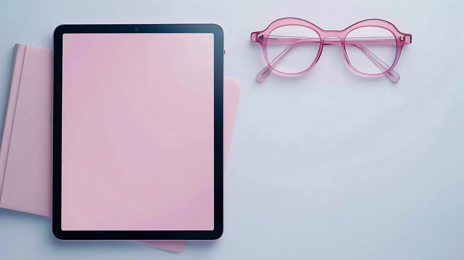 Minimalist Home Office Workspace with Blank Space — free download from Dotvec