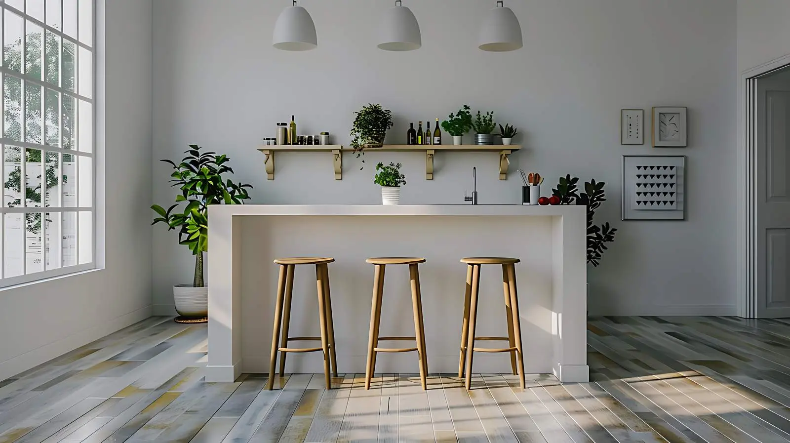 Elegant Modern Scandinavian Home Interior Design – free viewpoint image from Dotvec