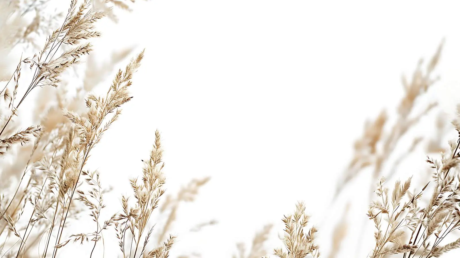 Aesthetic Natural Composition with Dried Grass — free download from Dotvec