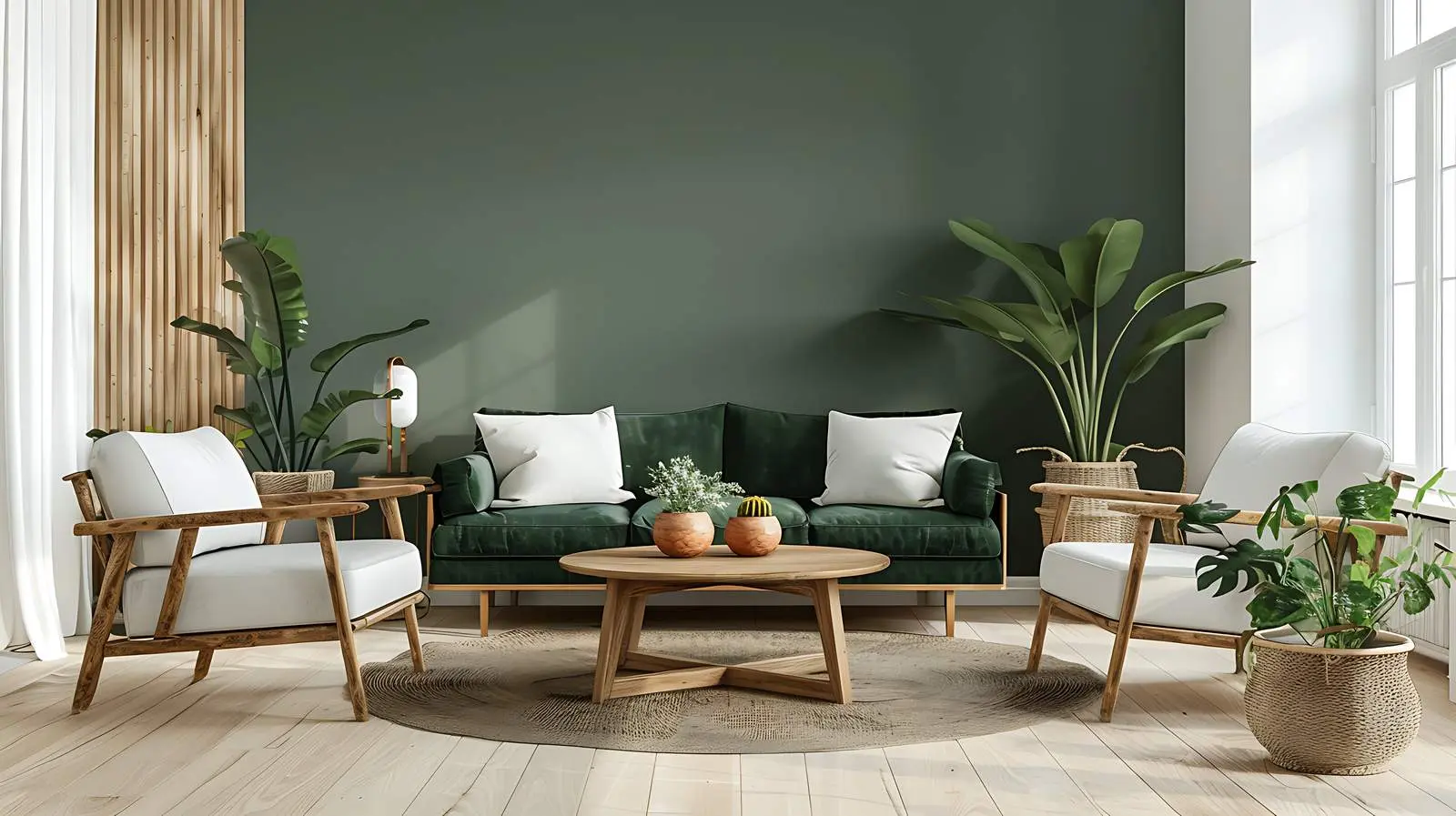 Elegant Scandinavian Home Interior Design – free floor plan image from Dotvec