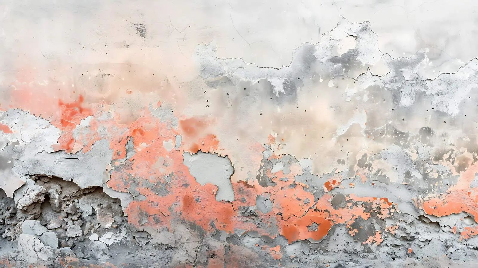 Grey and Peach Coral Plaster Wall Texture – free paint image from Dotvec