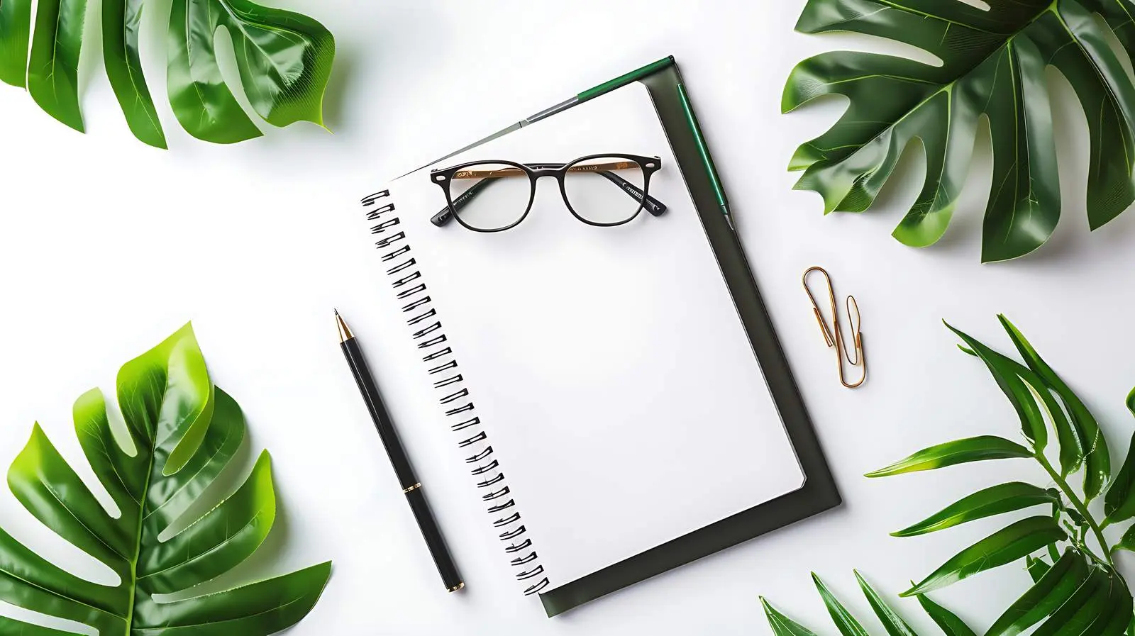 Aesthetic Home Office Workspace View — free download from Dotvec