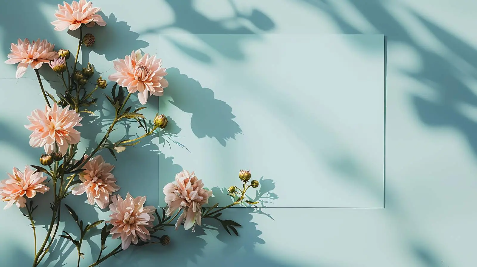 Aesthetic Wedding Invitation Template on Blank Paper Sheet — free download from Dotvec