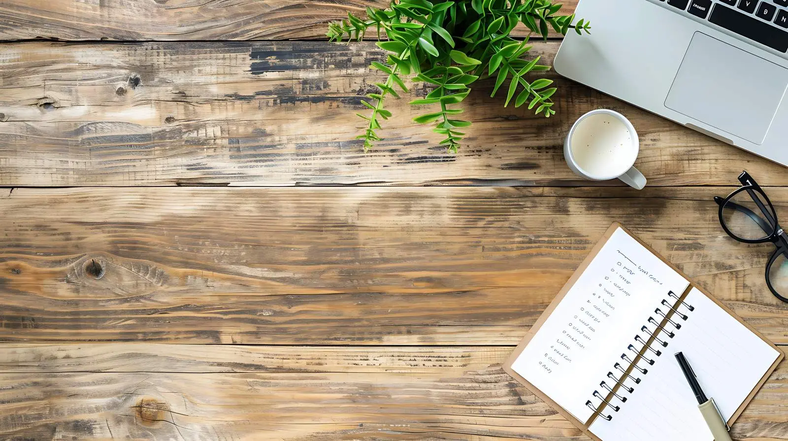 Aesthetic Spiral Flip Notebook Workspace Template — free download from Dotvec